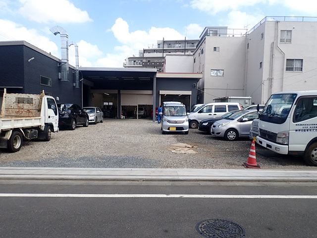 駐車場整備工事 施工前