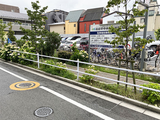 歩道切り下げ工事 施工前