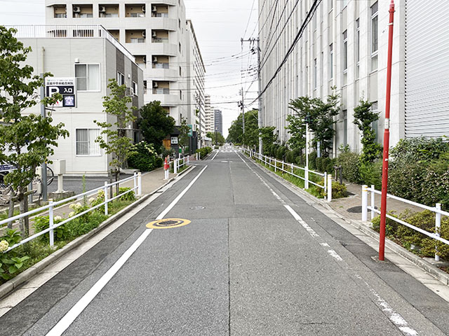 歩道切り下げ工事 施工前