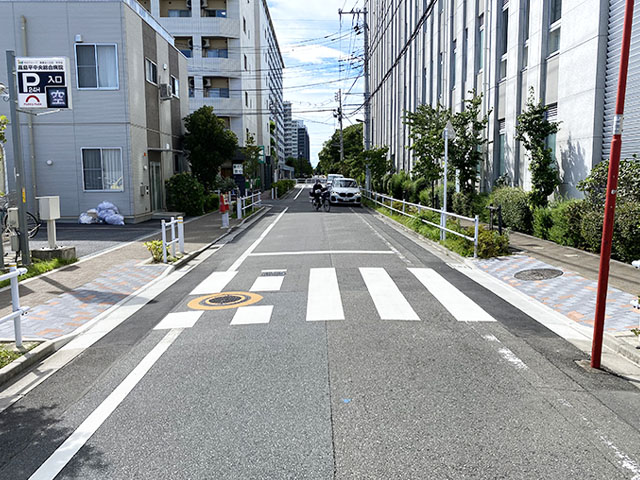 歩道切り下げ工事 施工後