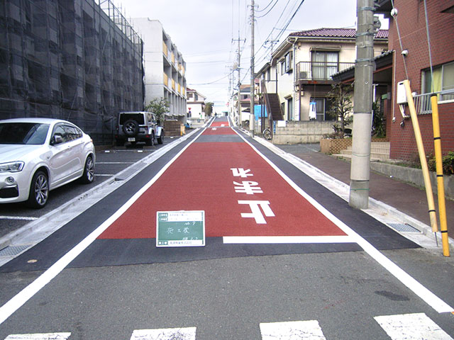  道路補修施工 施工後